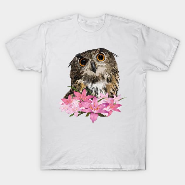 Royal Owl T-Shirt by obscurite